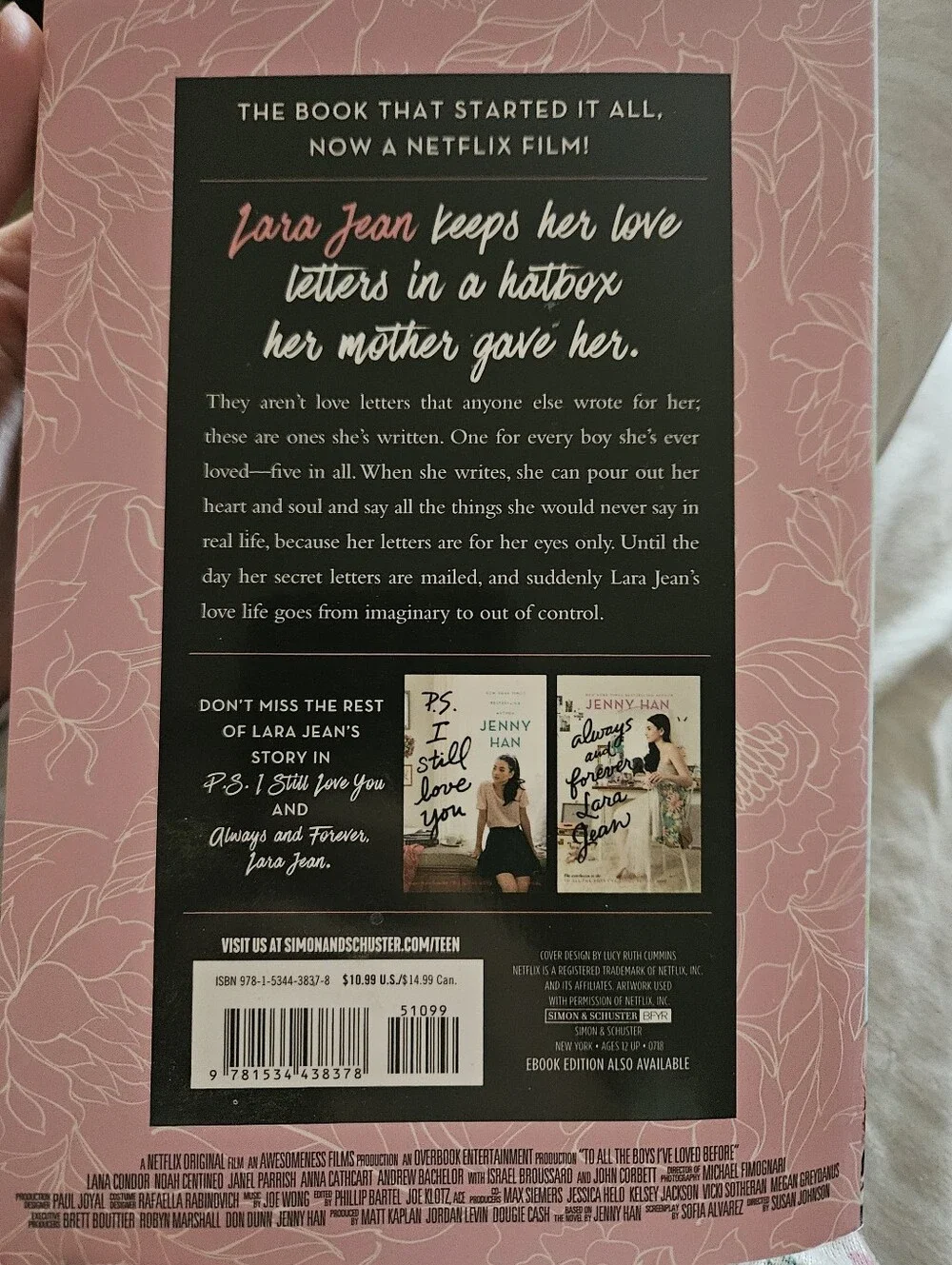 To All The Boys Ive Loved Before Book
